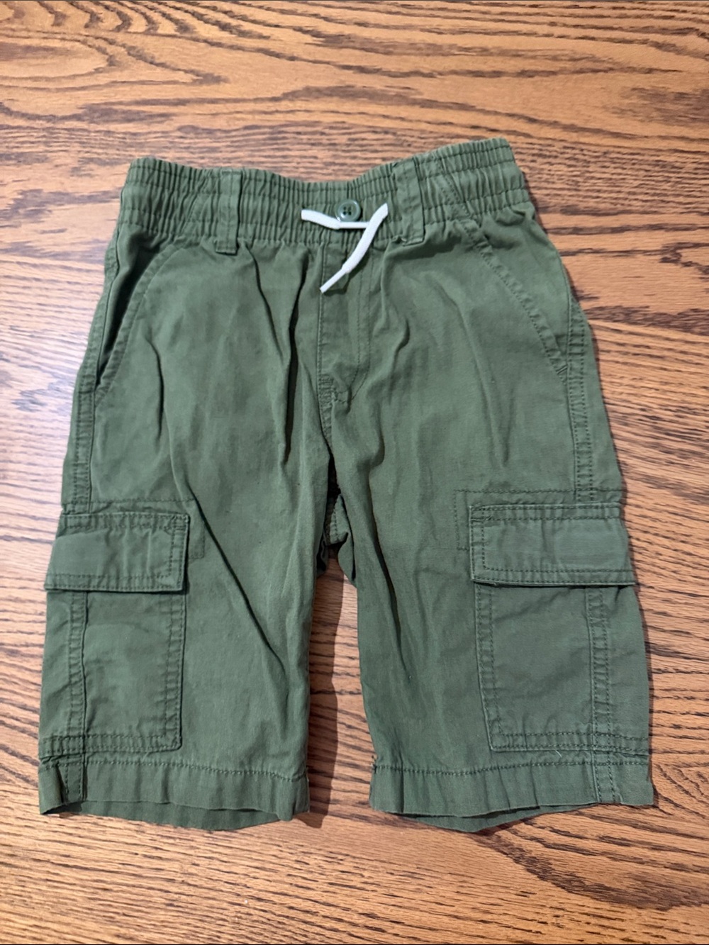 The Children's Place Olive Green & Navy Cargo Shorts Set - Picture 6 of 6